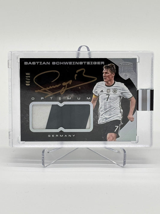 2018 Panini Eminence Bastian Schweinsteiger Optimum Patch Auto /10