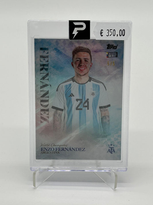 Topps Argentina World Champions Set - Enzo Fernandez /5