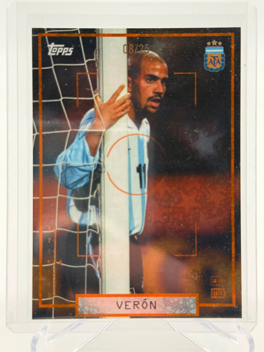 2025 Topps Focus Argentina Veron 08/25