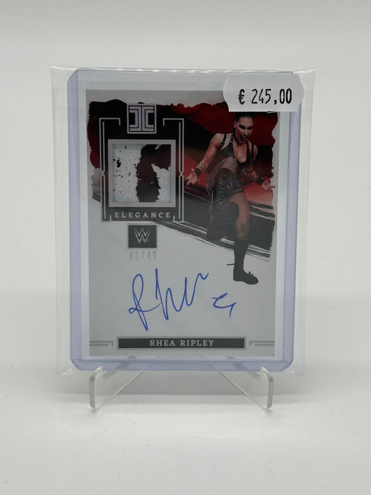 2023 Panini Impeccable WWE Rhea Ripley Elegance /49