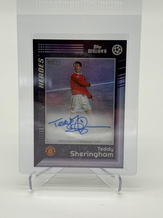 2024 Topps Decades Teddy Sheringham Auto /25