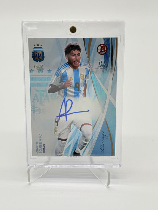 2024 Topps Argentina Lineage Agustin Ruberto Auto /50