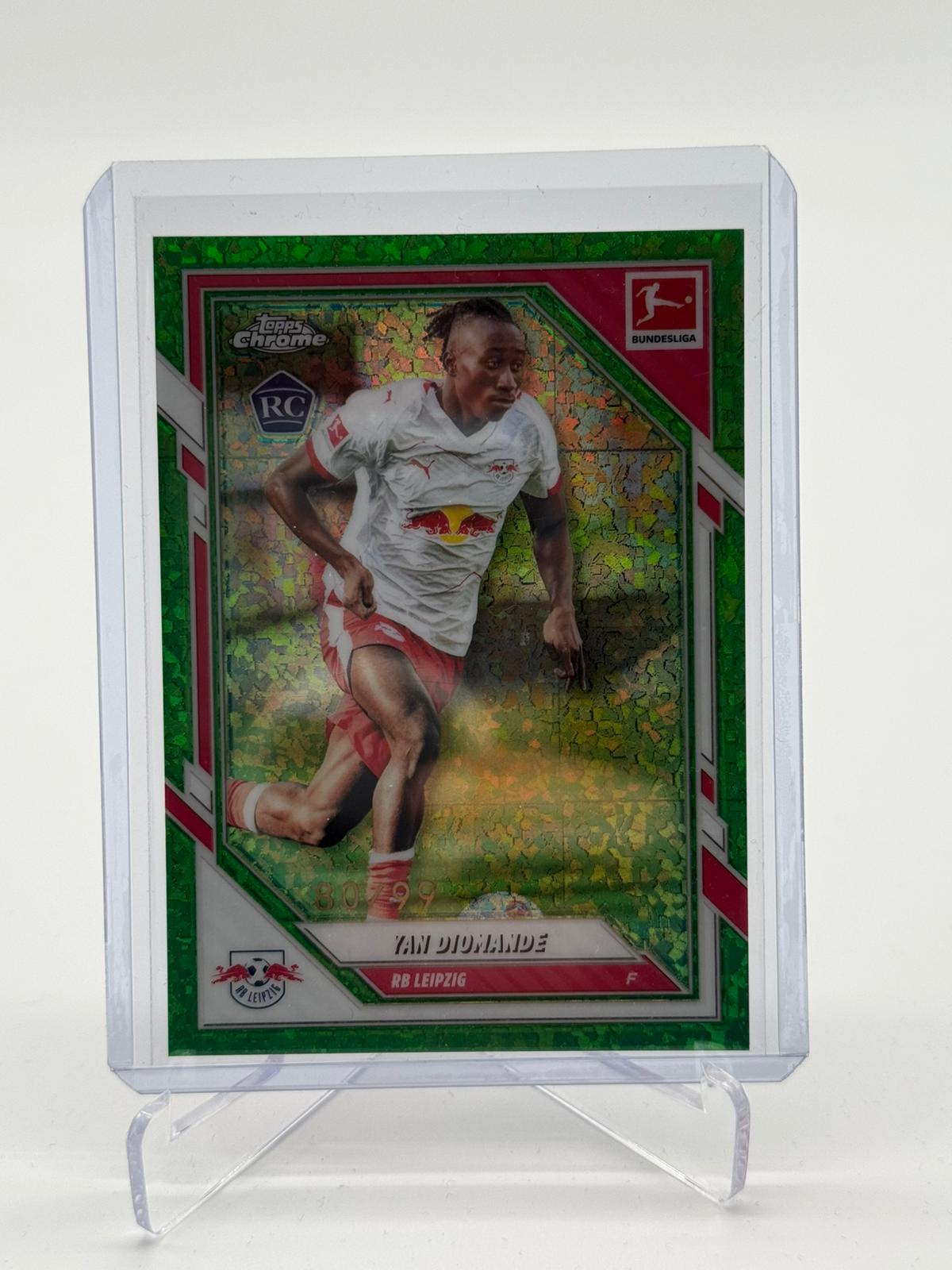 2026 Topps Chrome Bundesliga Yan Diomande 80/99