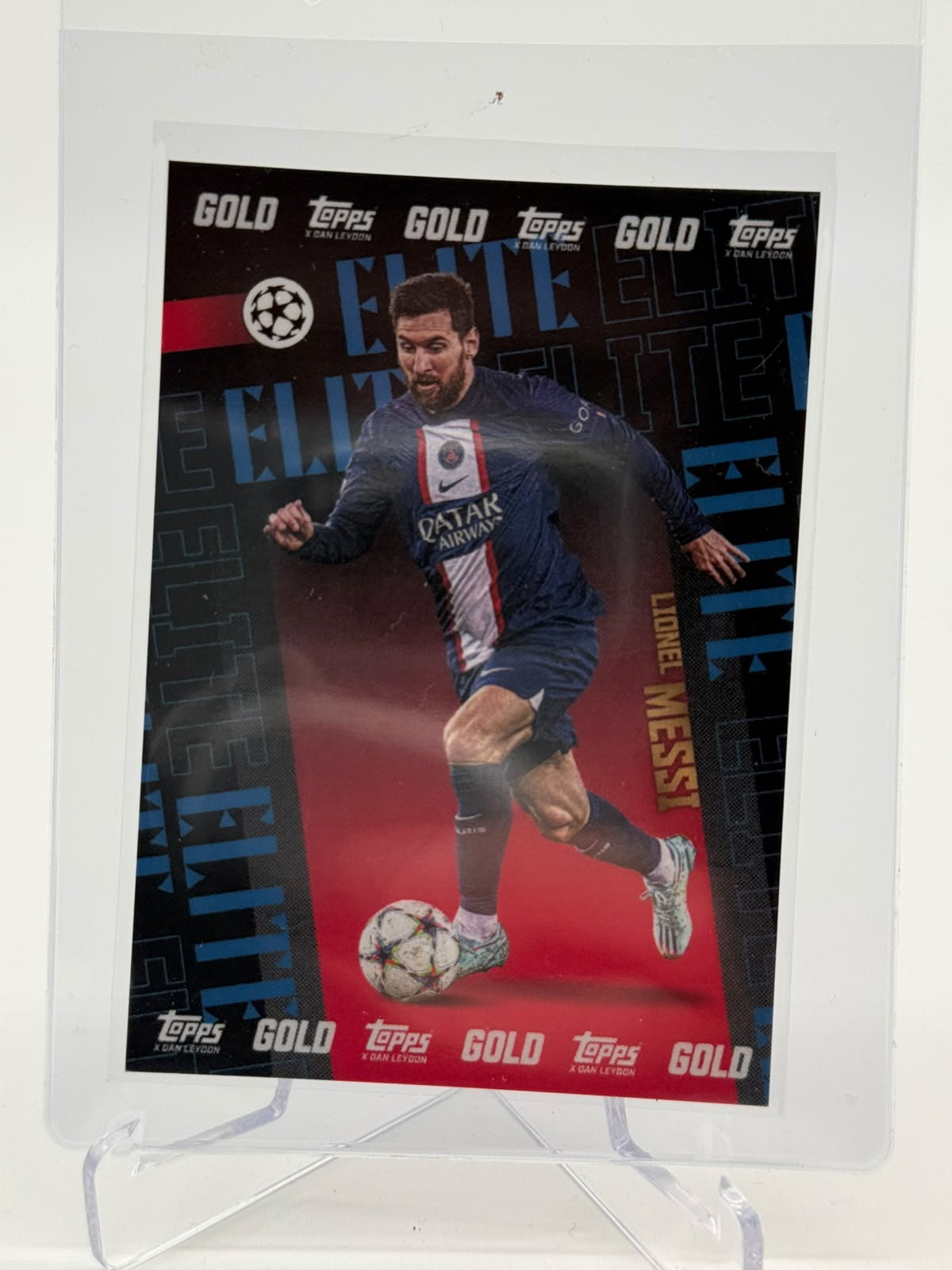2023 Topps Gold Elite Lionel Messi
