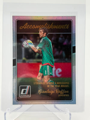 2016-17 Panini Donruss Gianluigi Buffon Accomplishments Silver