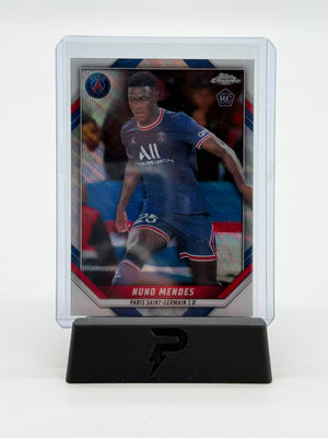 2022 Topps Chrome Paris St-Germain Nuno Mendes RC 13/45
