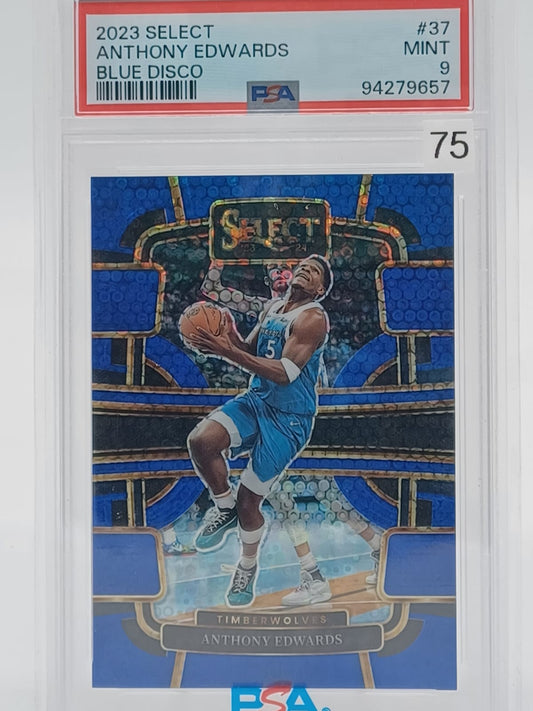 2023 Panini Select Anthony Edwards /25 PSA10