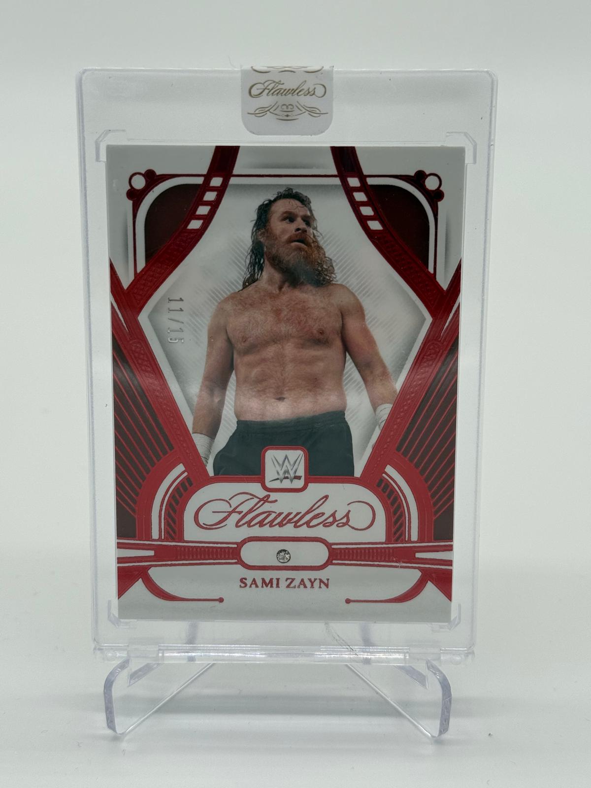 2024 Panini Flawless WWE Sami Zayn Diamond 11/15