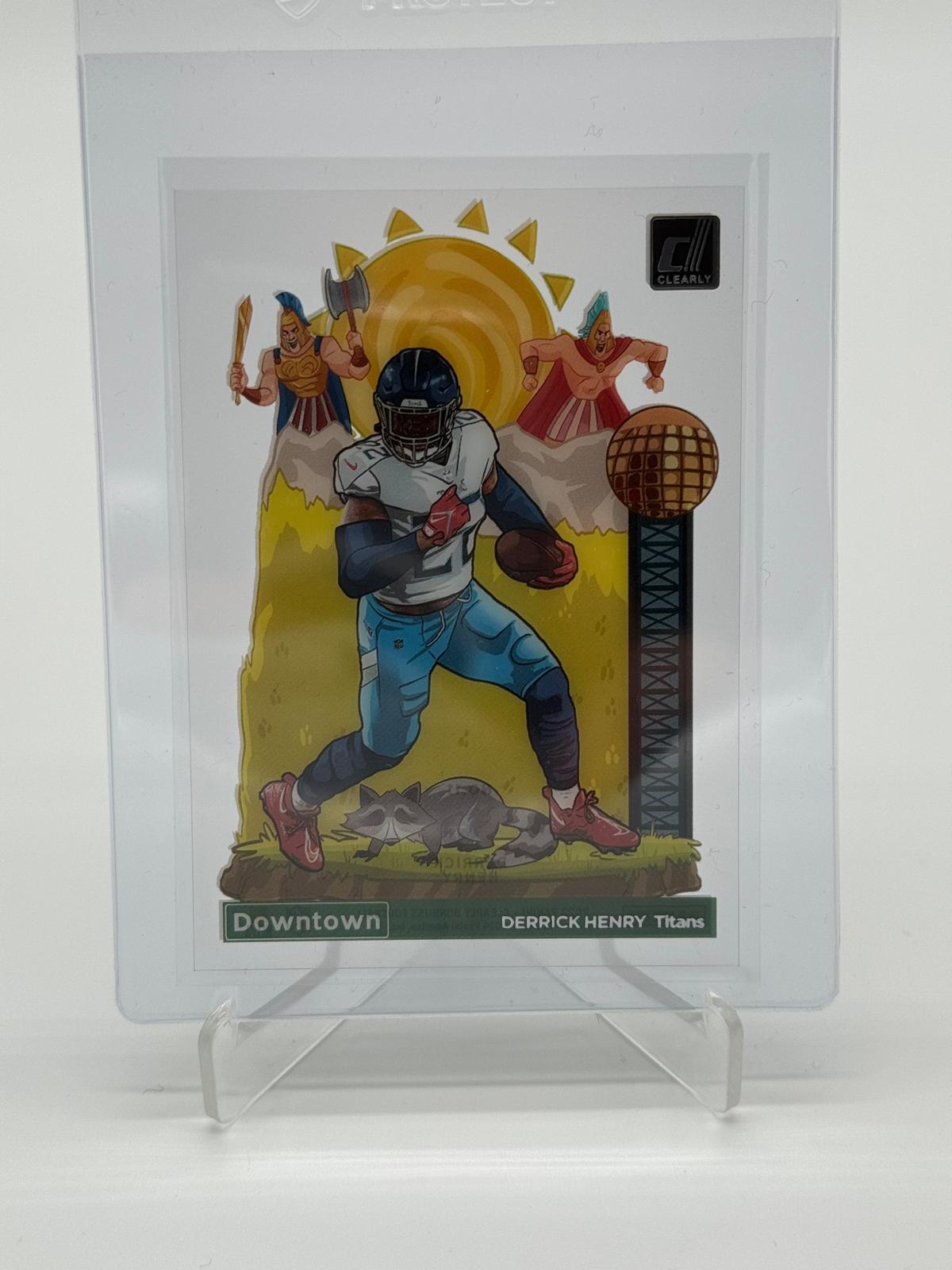 2023 Panini Clearly Donruss Derrick Henry Downtown