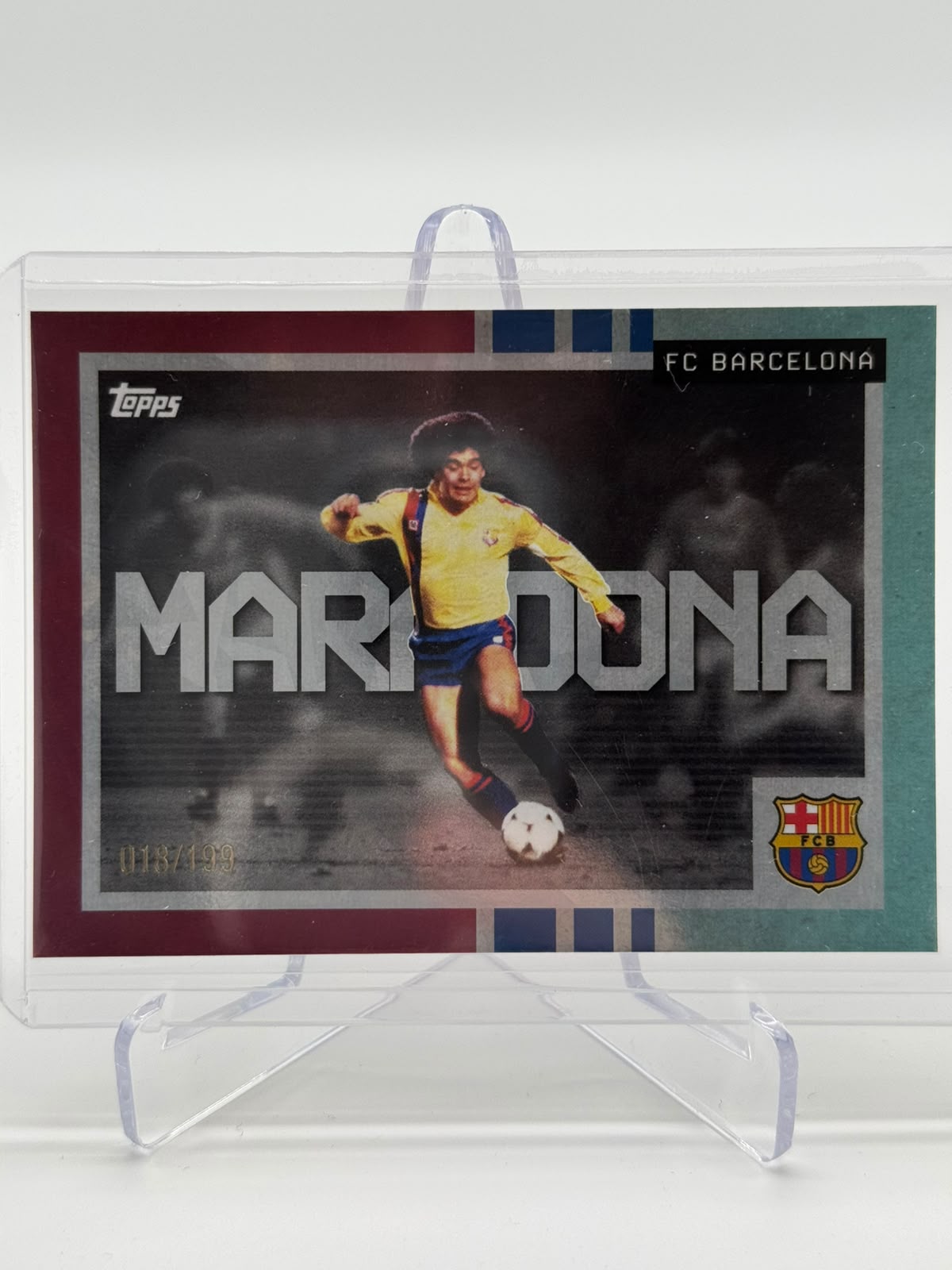 2025 Topps Barcelona Teamset Maradona 018/199