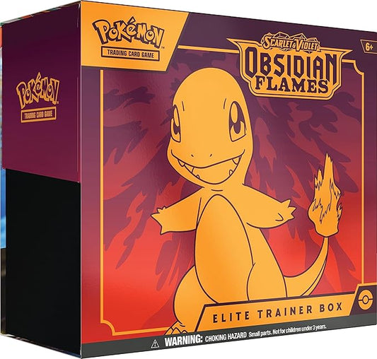 Pokémon Scarlet & Violet Obsidian Flames Elite Trainer Box EN