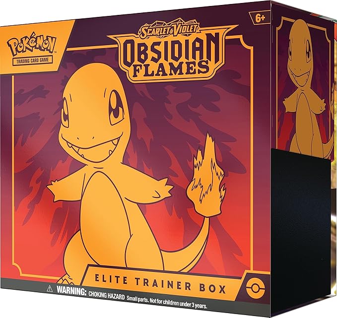 Pokémon Scarlet & Violet Obsidian Flames Elite Trainer Box EN