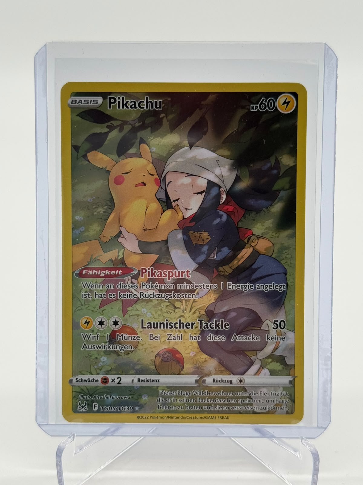 2022 Pokemon Pikachu TG05/TG30 DE