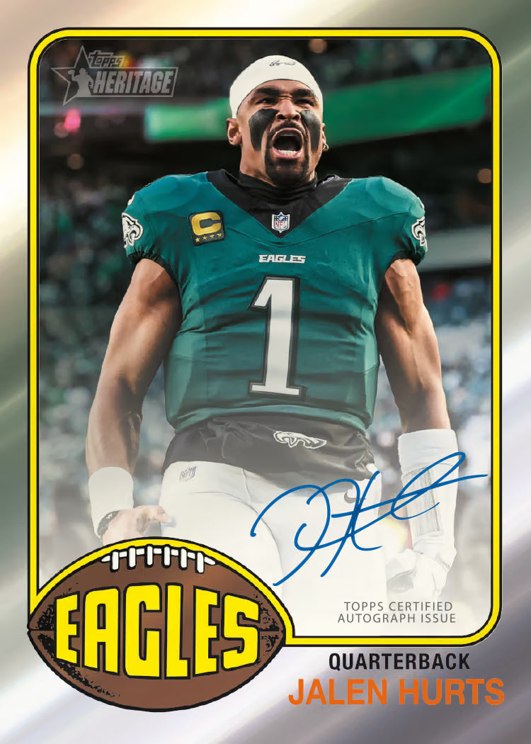 2026 Topps Heritage Football - Hobby Box