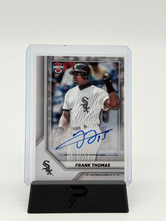 2025 Topps Industry Conference 2025 Frank Thomas Auto On Card