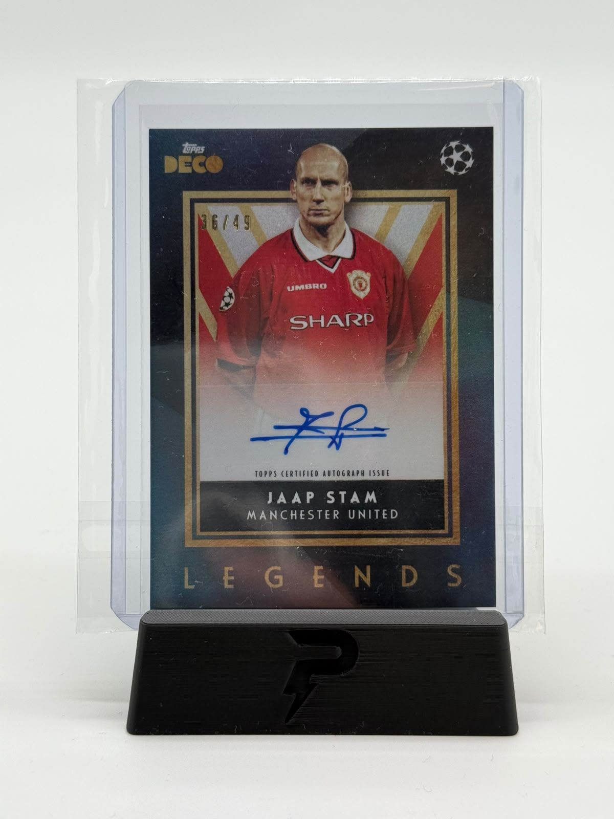 2025 Topps Deco Jaap Stam Auto 36/49
