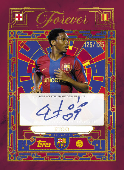 2025-26 Topps Barcelona Forever (SEALED)