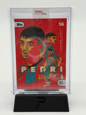 2022 Topps Project 22 Pedri by Timba Smits