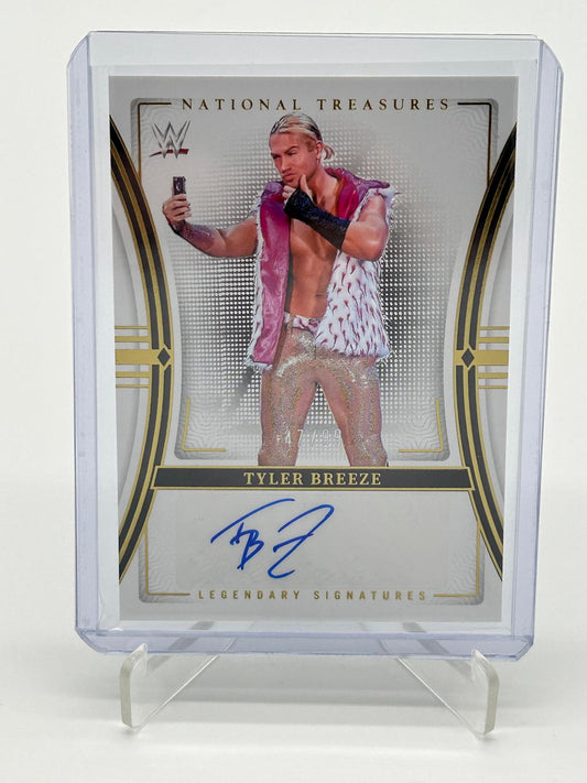 2024 Panini National Treasures Tyler Breeze Legendary Signatures /99
