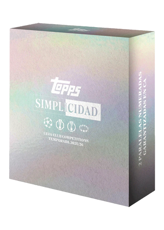 2025-26 TOPPS UCC SIMPLICIDAD (SEALED)