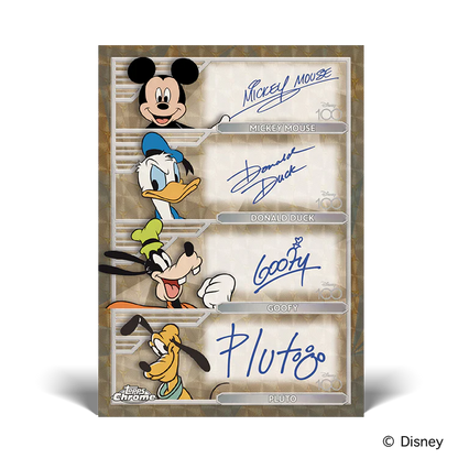 Topps Chrome Disney 100 (SEALED & OVP)