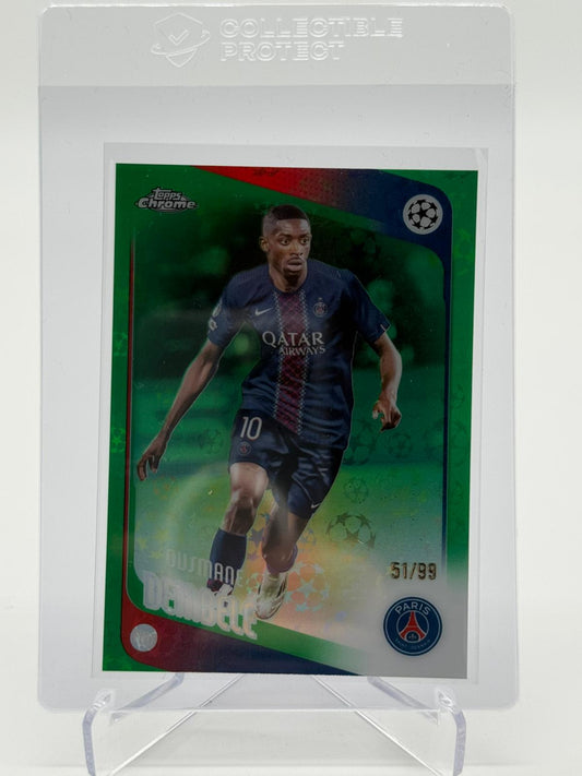 2026 Topps UCC Chrome Logofractor Ousmane Dembele 51/99