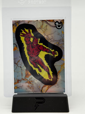 2025 Topps Marvel Comic Book Human Torch 1976 Refractor