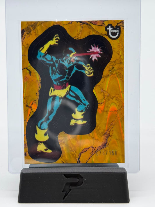 2025 Topps Marvel Comic Book Cyclops 1976 076/150