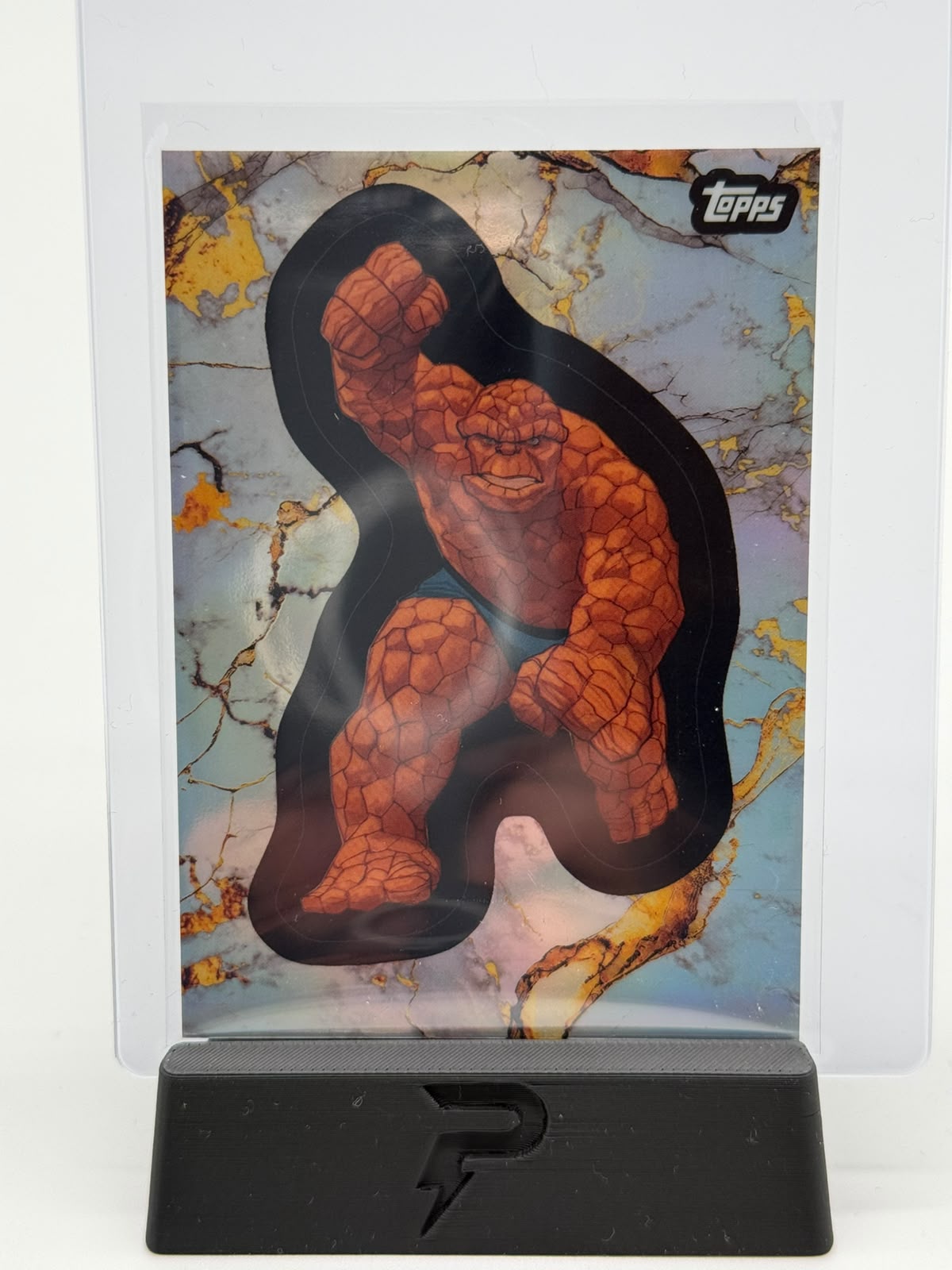 2025 Topps Marvel Comic Book The Thing 2025 Refractor