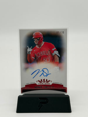 2026 Topps Tier One Mike Trout Auto 05/10