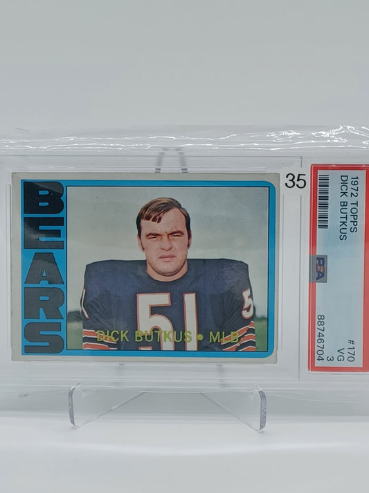 1972 Topps - Dick Butkus PSA3