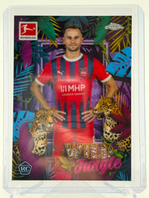 2025 Topps Chrome Bundesliga Leo Scienza Wild Jungle Leo