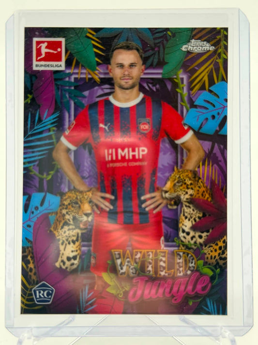 2025 Topps Chrome Bundesliga Leo Scienza Wild Jungle Leo