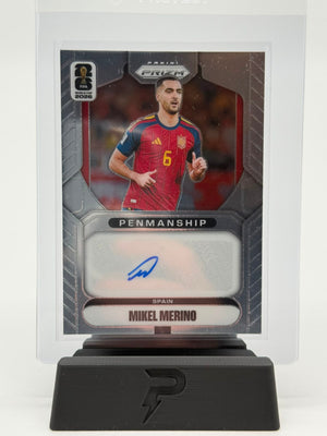 2026 Panini Prizm World Cup Mikel Merino Auto