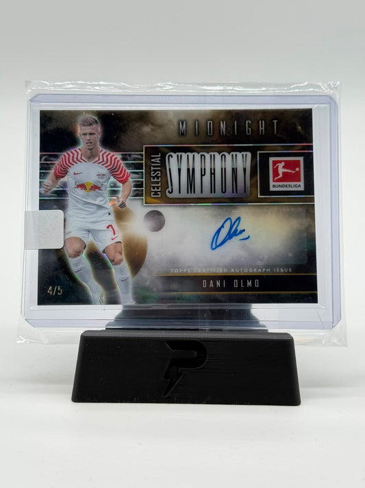 2024 Topps Midnight Bundesliga Dani Olmo Auto 4/5