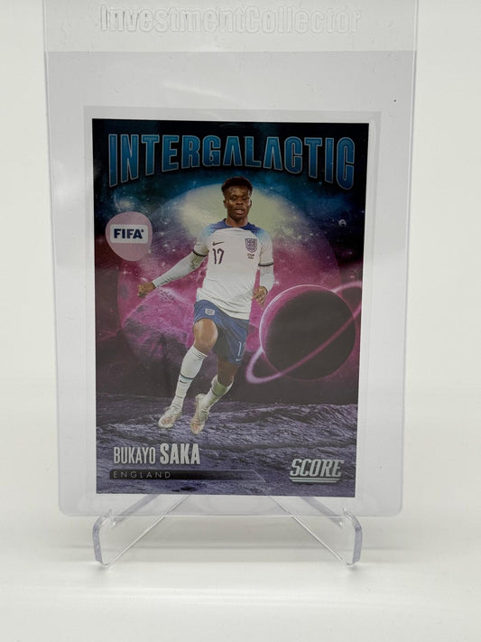 2023-24 Panini Score Fifa Soccer Bukayo Saka Intergalactic SSP