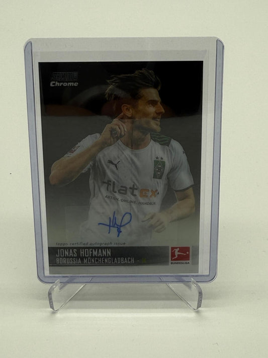 2022 Topps Stadium Club Chrome BL Jonas Hofmann Auto /10