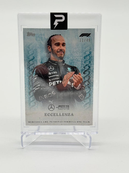 2024 Topps Eccellenza F1 Lewis Hamilton La Passione 11/49