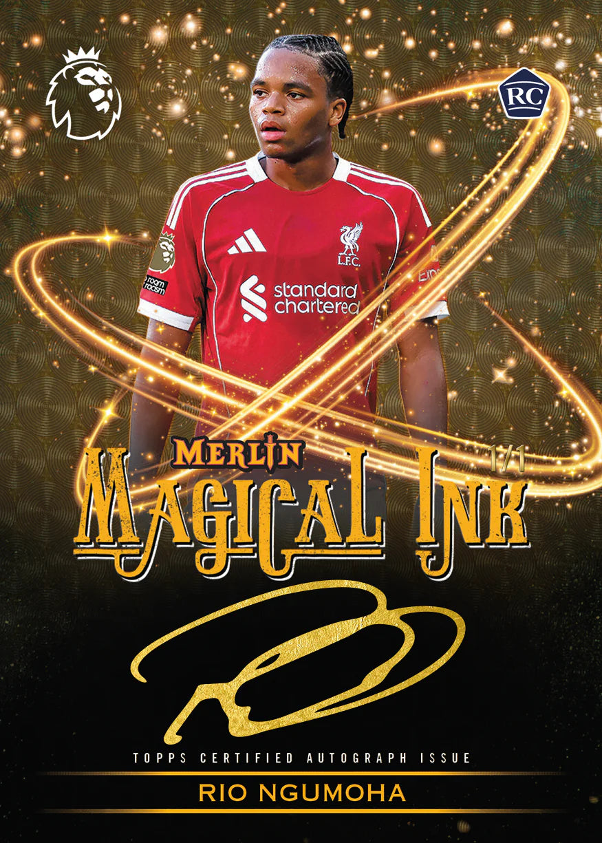 2026 Topps Merlin Premier League Hobby Box (LIVEBREAK) PREORDER