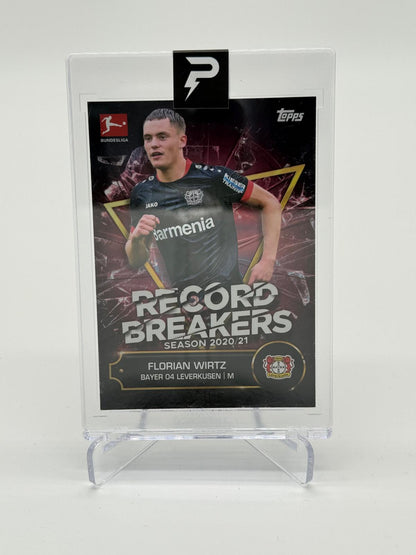 2021-22 Topps Record Breakers Florian Wirtz RC /5