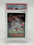 2016 Panini Donruss Cristiano Ronaldo Dominator PSA 10