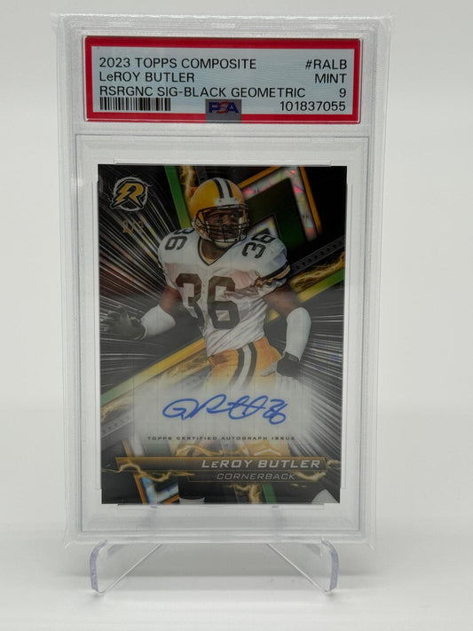 2023 Topps Composite Leroy Butler Auto /2 PSA 9