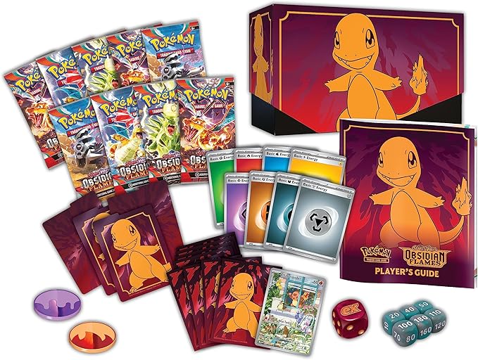 Pokémon Scarlet & Violet Obsidian Flames Elite Trainer Box EN