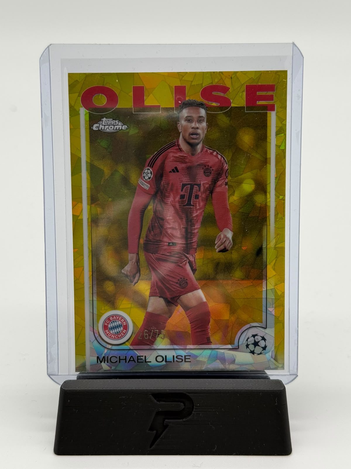 2025Topps Chrome Bundesliga Sapphire Michael Olise 26/75
