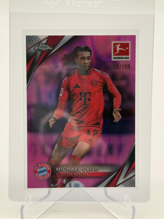 2025 Topps Chrome Bundesliga Michael Olise 178/199