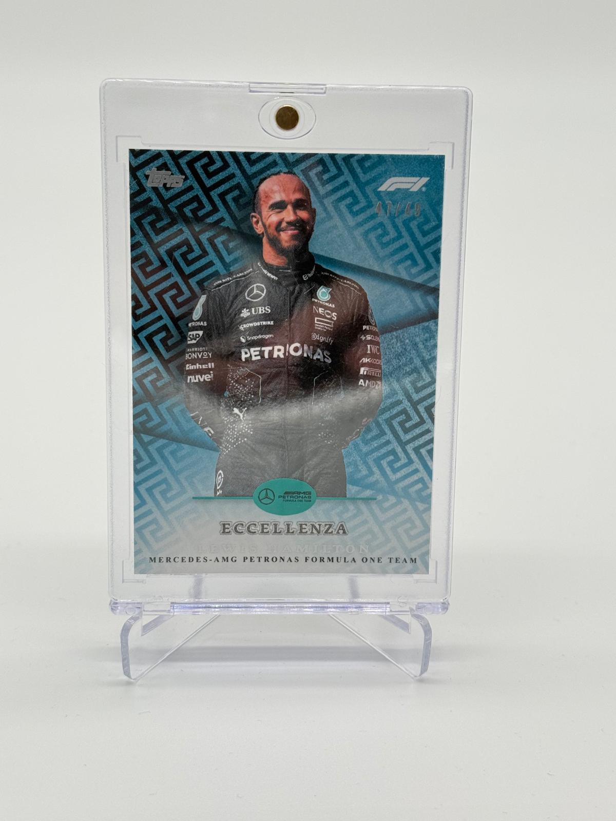 2024 Topps Eccellenza F1 Lewis Hamilton 47/49