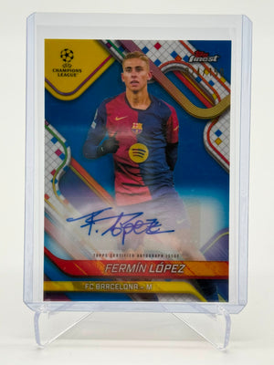 2025 Topps UCC Finest Fermin Lopez AUTO 024/150