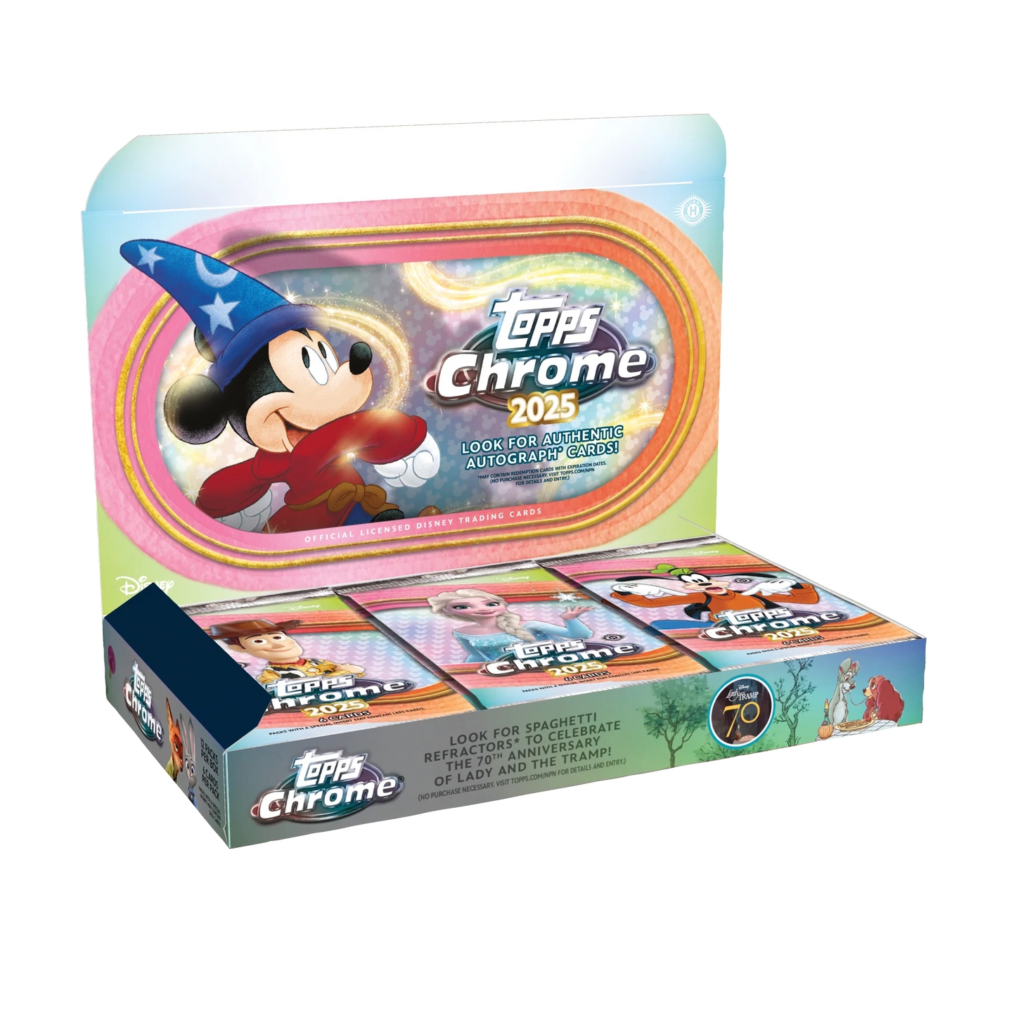 2025 Topps Chrome Disney Hobby Box (LIVEBREAK)
