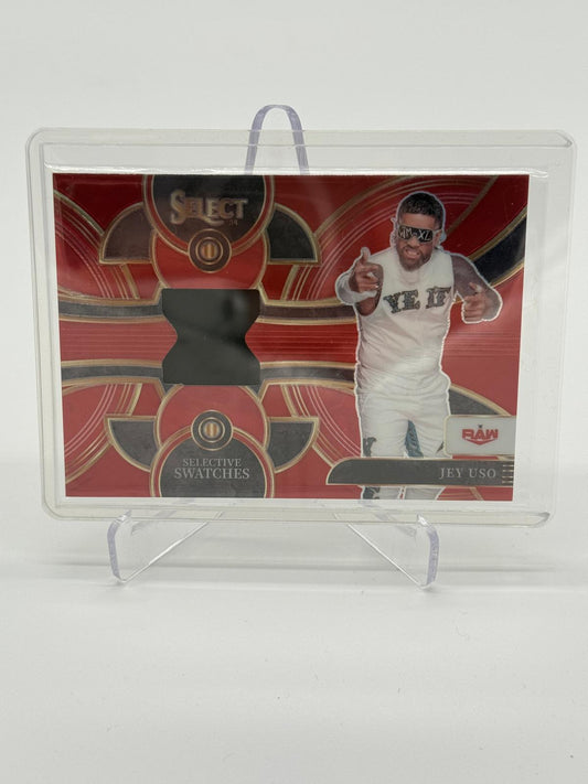 2024 Panini Select WWE Jey Uso Selective Swatches /99