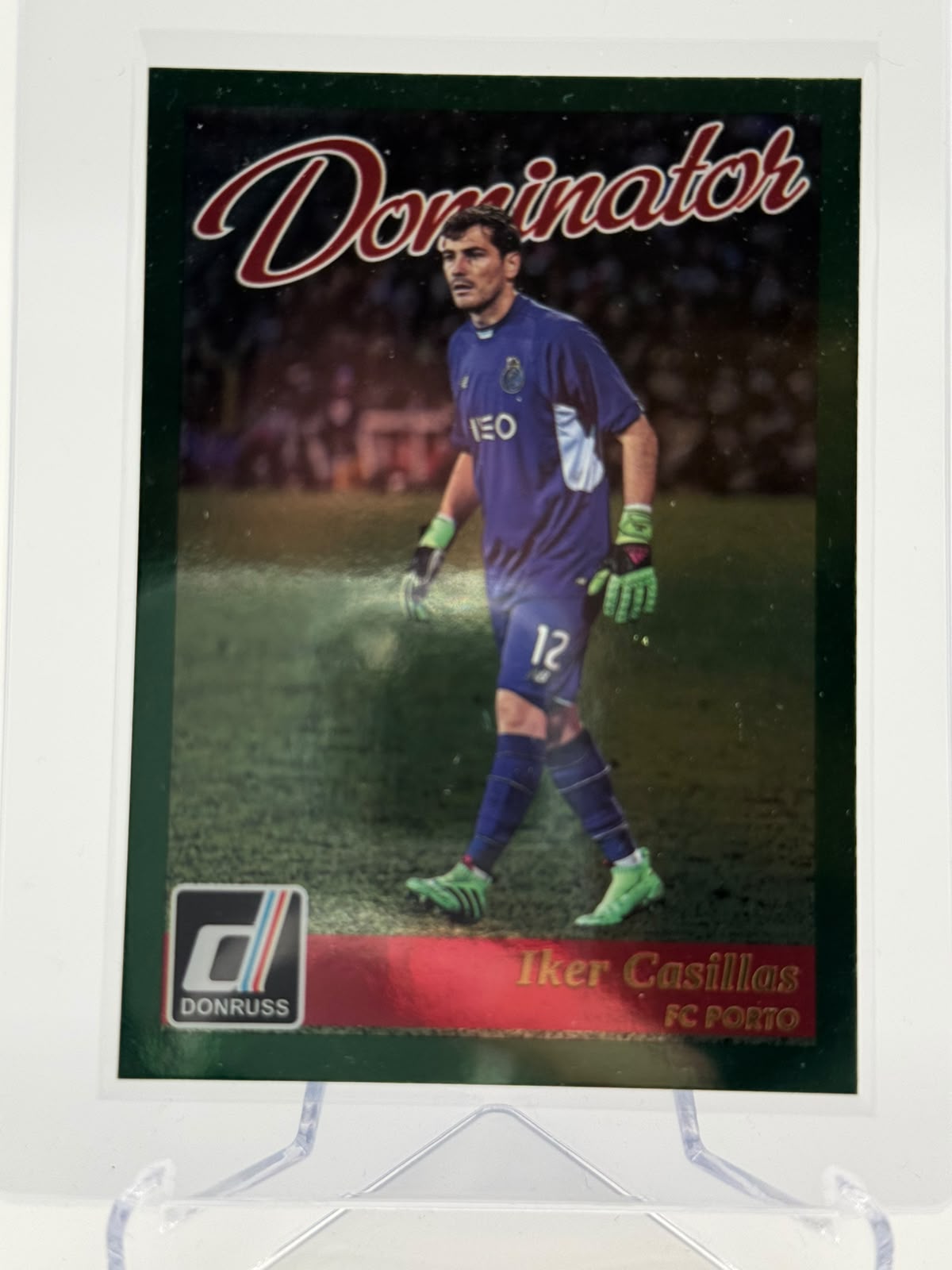 2016-17 Panini Donruss Iker Casillas Green Dominators